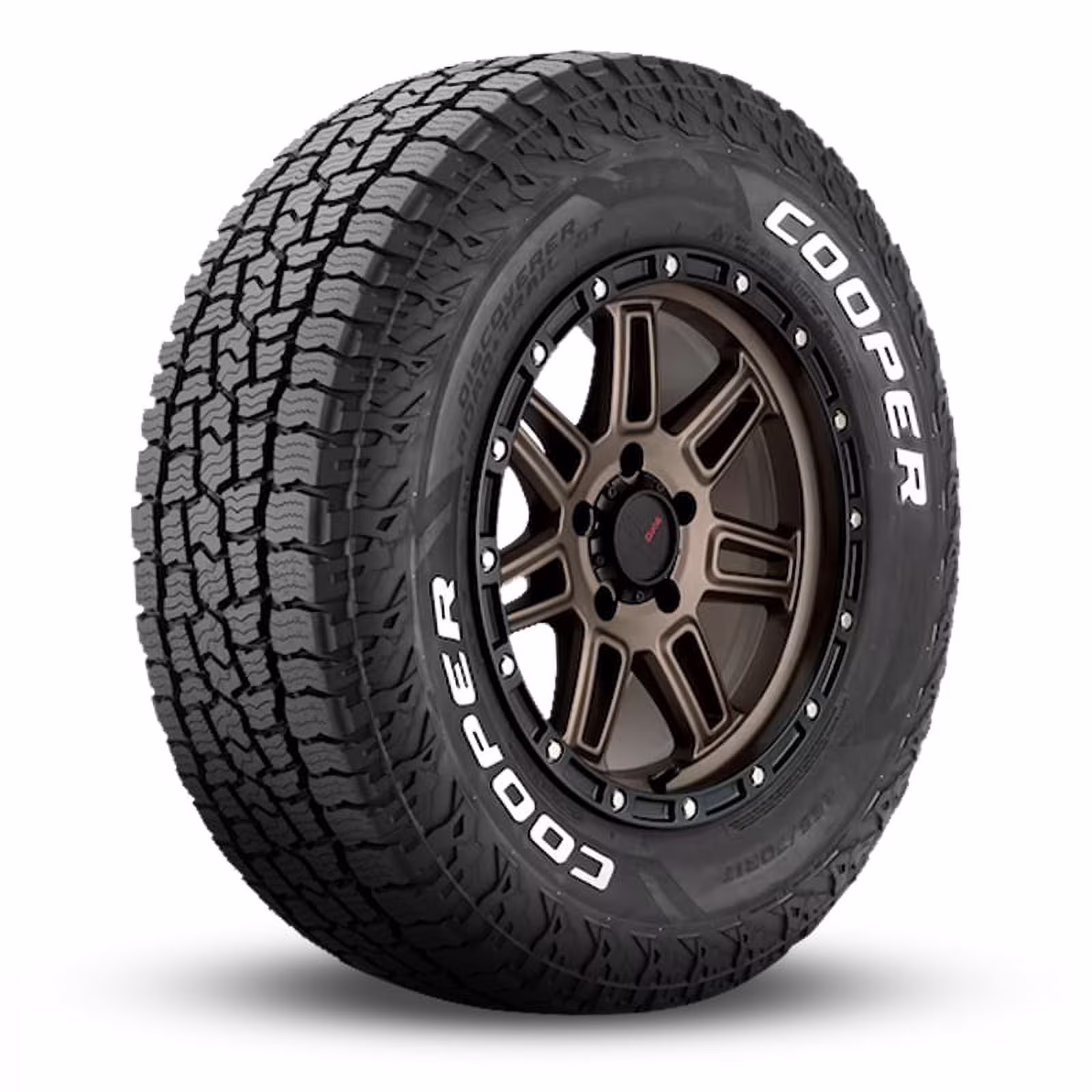 1 Cooper Discoverer Road+Trail AT 265/65R17 112T All Terrain 3PMSF 65K MILE CP171287050 / 265/65/17 / 2656517
