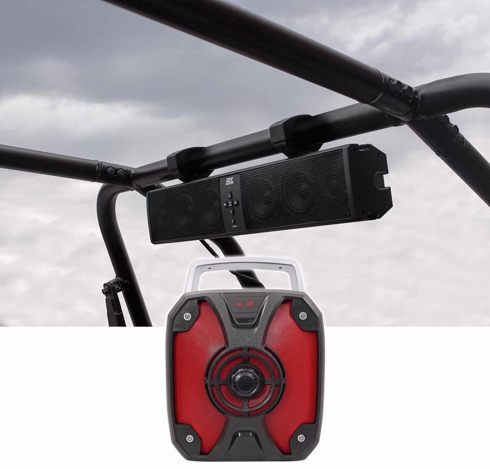 MTX Six-Speaker Bluetooth Soundbar System for ATV/UTV/RZR+Rockbox