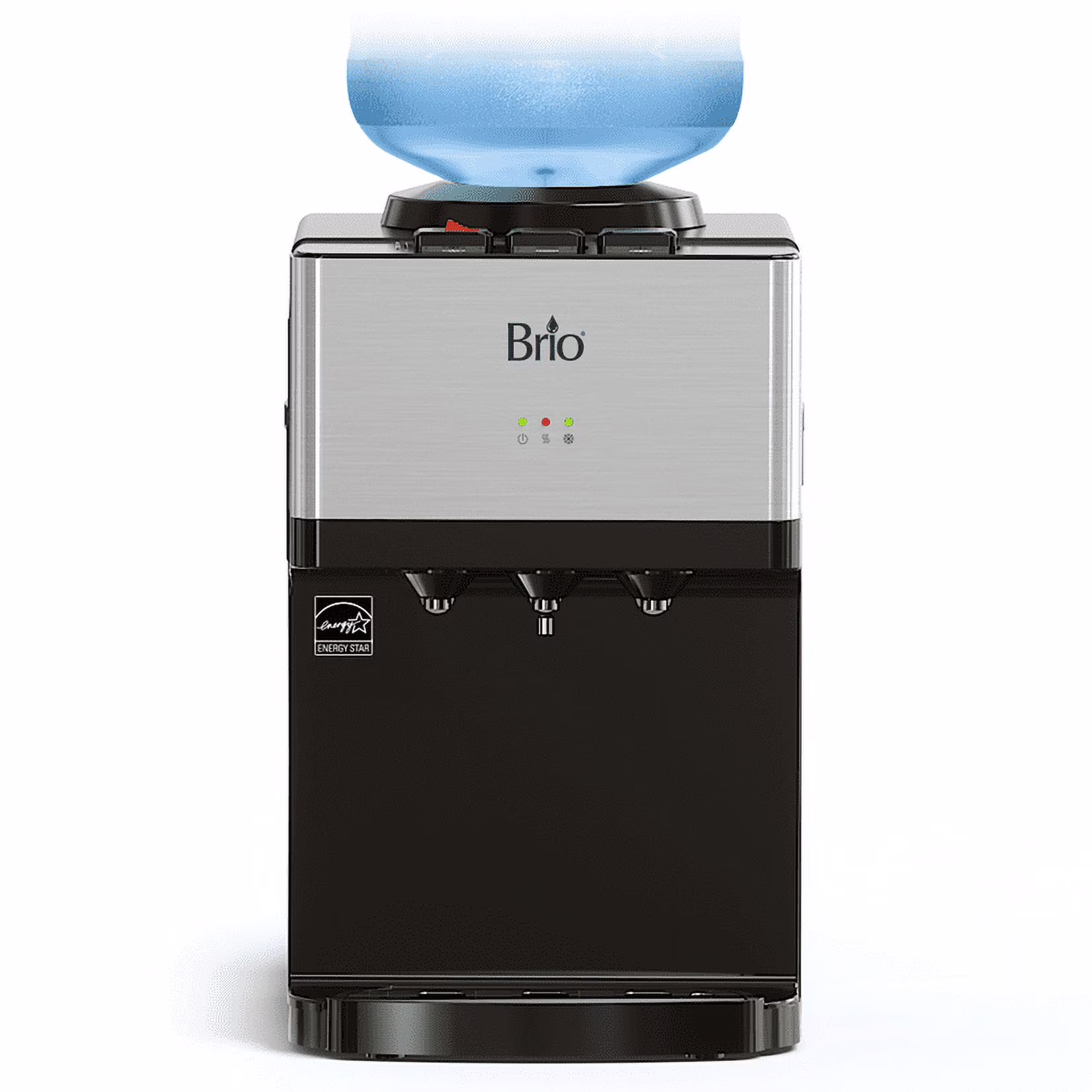 Brio Limited Edition Top Loading Countertop Water Cooler Dispenser Hot Cold and Room Temperature